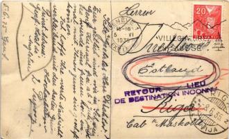 1935 Puszta Boys 2 Puposy 2 Paris Paramount / A Puposy testvérek turnéjáról készült felvétel, hátold...