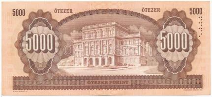 1993. 5000Ft "J 70940476" T:II / Hungary 1993. 5000 Forint "J 70940476" C:XF
 A...