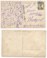 Kovács Ilonka, kígyótestű táncosnő / Hungarian circus acrobat, dancer - 2 db RÉGI fotó, az egyiken s...