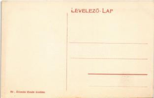 Szolnok, Tiszai részlet halászhajókkal. Állomás tőzsde kiadása