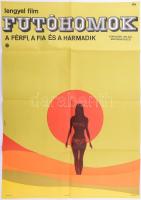 ,,Futóhomok című lengyel film magyar plakátja Hibner jelzéssel, hajtogatva, 82,5x56,5 cm