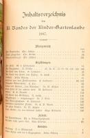 1887 Kinder-gartenlaube. Farbig illustrierte Zeitschrift zur Unterhaltung und Belehrung der Jugend. ...
