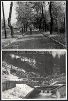 Külföldi nyaralás képei a 70-es évekből, 20 db nagyméretű fotó, 24x18 cm körüli méretben