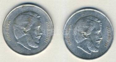 1947. 5Ft Ag "Kossuth" (2x) T:2
