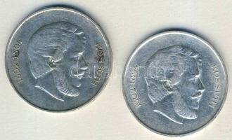 1947. 5Ft Ag "Kossuth" (2x) T:2