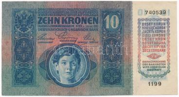 1915. 10K "1199 740539" T:I- / Hungary 1915. 10 Korona "1199 740539" C:AU
Adamo...