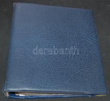 336 férőhelyes képeslapalbum gyűrűs borítóval régi képeslapoknak (sérült borító)