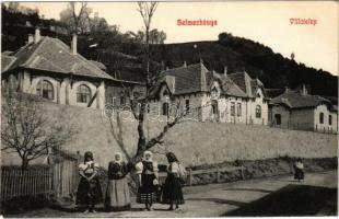 Selmecbánya, Banská Stiavnica; Villatelep. Grohmann 507. / villa alley