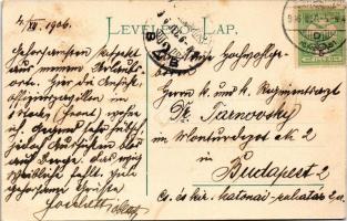 1916 Karánsebes, Caransebes; Tiszti pavilon. Montázs katonákkal / K.u.k. military officers pavilion....