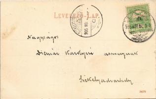 1905 Losonc, Lucenec; Csolnakázó tér és pavilon. Redlinger / rowing pavilion