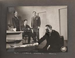 1952 Dobozy Imre író "Holnap folytatjuk" című színműve Nemzeti Színházbeli darabjáról kész...