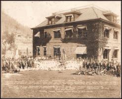 1913 Amerikában működő magyar betegsegélyező egyletek összejövetele az egyik egylet új fiókjának zás...