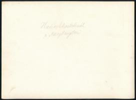 1943 Vitéz nagybaczoni Nagy Vilmos (1884-1976) honvédelmi miniszter hadirokkantakat látogat a Margit...