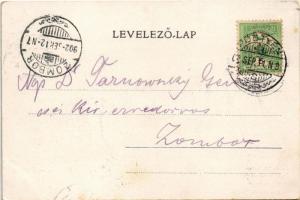 1902 Pöstyén, Piestany; Cs. és kir. katonai kórház. A. Bernas / K.u.k. military hospital