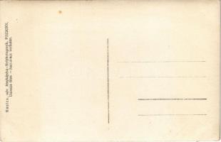 Pozsony, Pressburg, Bratislava; Erzsébet királyné emléktemplom. Kozics udv. fényképész / Church of S...