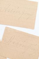 Kis aláírás gyűjtemény: Székely Éva úszó (2x) Puskás Ferenc honvéd edző, Asbóth József Vasas tenisze...