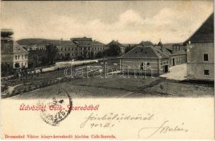 1903 Csíkszereda, Miercurea Ciuc; megyeháza. Dresznánd Viktor kiadása / county hall