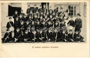 Zombor, Sombor; Zeneiskola növendékei / students of the music school