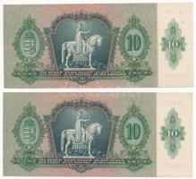 1936. 10P (2x, sorszámkövetők) T:I- Adamo P9