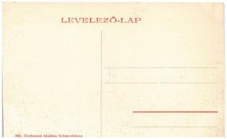 Selmecbánya, Banská Stiavnica; Pavilon a Szitnya csúcsán, menedékház. Grohmann kiadása 996. / Sitno,...