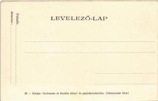 Selmecbánya, Banská Stiavnica; Szt. Katalin templom, városháza, piac. Grohmann és Kuchta 39. / churc...