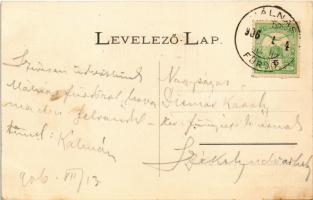 1906 Málnásfürdő, Malnas Bai; Hideg-Herkulesfürdő, Eötvös villa. Gere István kiadása / spa and villa...