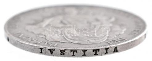 1830A Tallér Ag "I. Ferenc" Bécs (27,94g) T:2,2- kis ph., juszt. / Hungary 1830A Thaler Ag...