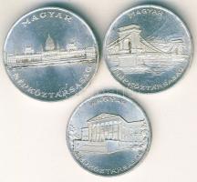 1956. 10Ft Ag + 20Ft Ag + 25Ft Ag "10 éves a Ft" T:1