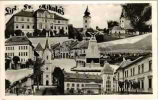 Liptószentmiklós, Liptovsky Mikulás; mozaiklap / multi-view postcard