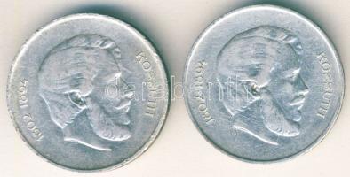 1947. 5Ft Ag "Kossuth" (2x) T:2,3