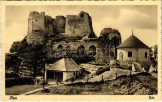 Léva, Levice; vár / Levicky hrad / castle ruins