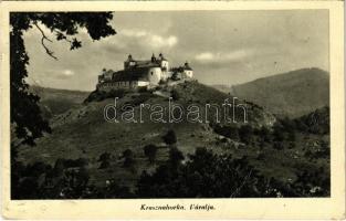 1942 Krasznahorkaváralja, Krásnohorské Podhradie; vár / Hrad Krásna Horka / castle (b)