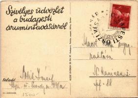 1947 Íz - szín - zamat. Franck cikóriakávé reklámja. Budapesti Árumintavásár / Hungarian chicory cof...