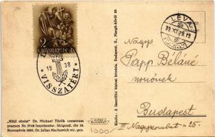 Békesség a jóakaratú embereknek. "Nihil obstat" Dr. Michael Török censorum praeses s: Márt...