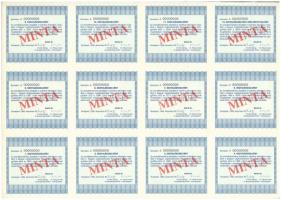 Budapest 1992. "A Magyar Légiközlekedési Részvénytársaság" részvénye 1000Ft-ról, angol, ma...