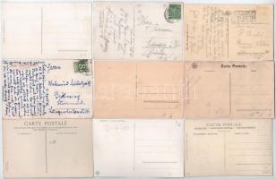 Külföldi villamosok, kb 70 db városképes lap, fele régi / Foreign city views with trams, ca 70 postc...