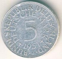 NSZK 1951. J 5M Ag T:3+