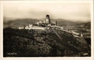 Trencsén, Trencín; vár. Leopold Gansel kiadása / Trenciansky hrad / castle