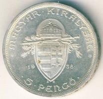 1938. 5P Ag "Szt. István" T:1