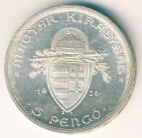 1938. 5P Ag "Szt. István" T:1