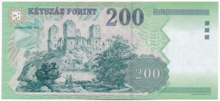 2005. 200Ft "FA 7969531" T:I,I- / Hungary 2005. 200 Forint "FB 7969531" C:UNC,AU...