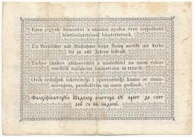 1848. 1Ft "Kossuth bankó" T:III fo. / Hungary 1848. 1 Forint "Kossuth Banknote" ...