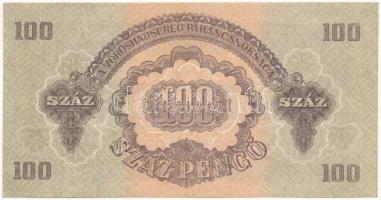 1944. 100P "A Vöröshadsereg Parancsnoksága", "AT 428843" T:II / Hungary 1944. 10...
