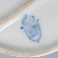 Unterweissbach porcelán nő, kézzel festett, jelzett, sérült, m:24 cm (terv: Kurt Steiner)