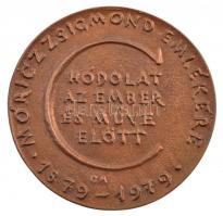 Borsos Miklós (1906-1990) 1979. "Móricz Zsigmond emlékére - Hódolat az ember és műve előtt - 18...