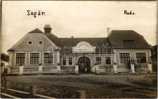1931 Zágor, Rode, Zagar; Evangélikus iskola / Scoala primara evang. C.A. / Lutheran school. photo