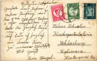 1931 Zágor, Rode, Zagar; Evangélikus iskola / Scoala primara evang. C.A. / Lutheran school. photo