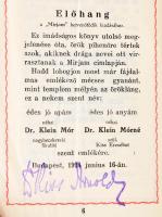 Dr. Kiss Arnold: Mirjam. Imádságok zsidó nők számára. Bp., é.n., Schlesinger József, 635 p. Kiadói e...