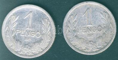 1927. 1P Ag (2x) T:3
