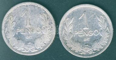 1927. 1P Ag (2x) T:3